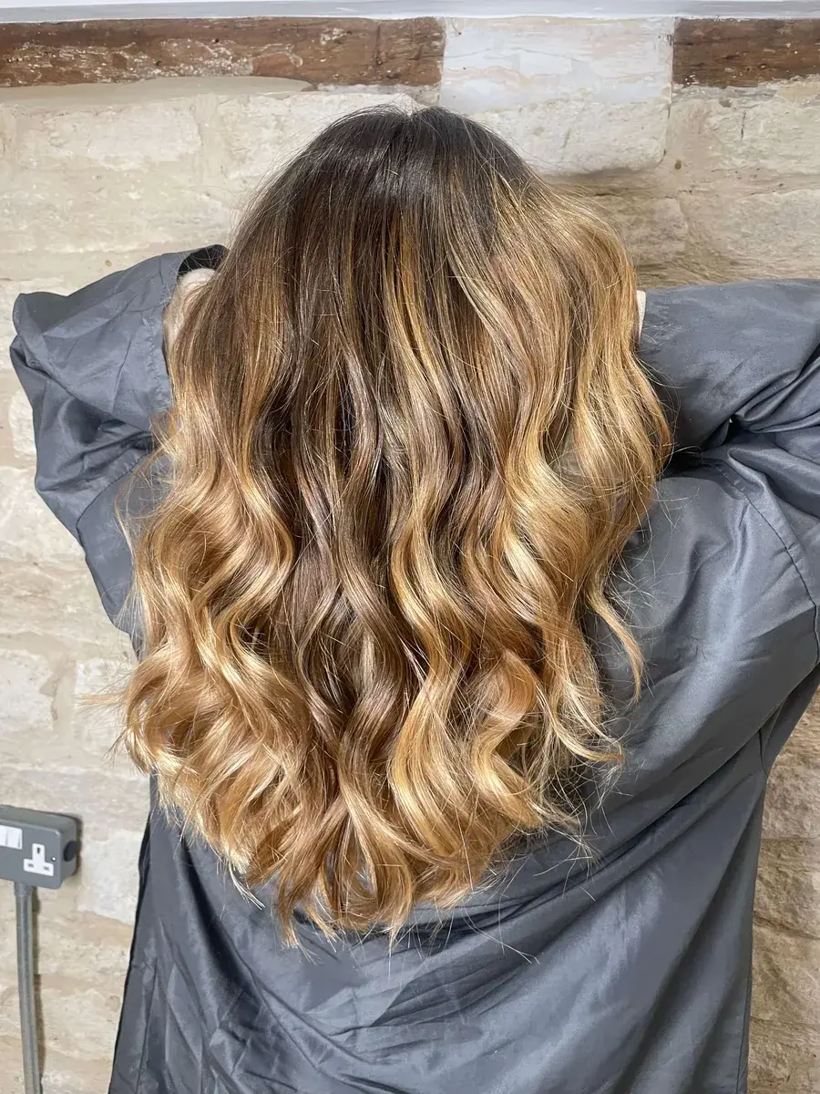Example of hair services from the Flawless Finish team
