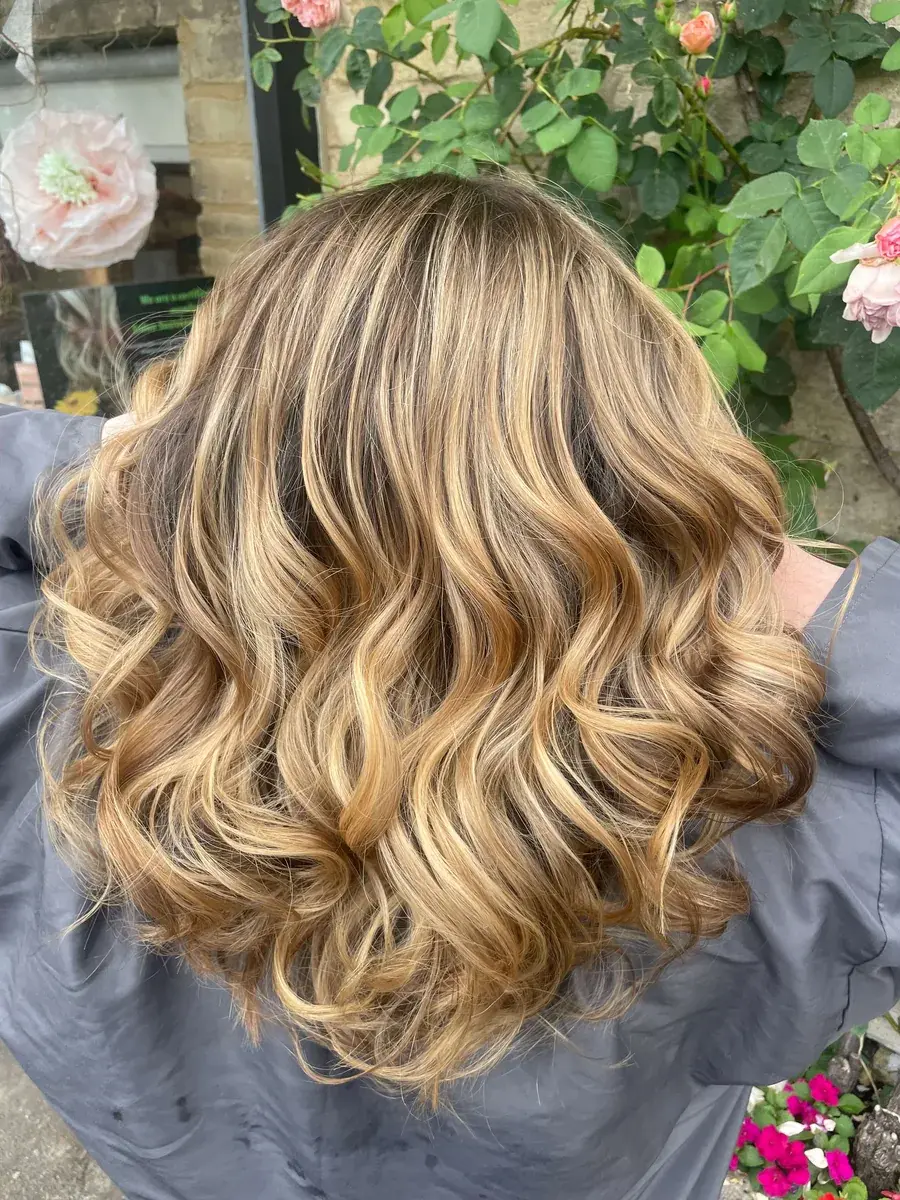Example of hair services from the Flawless Finish team