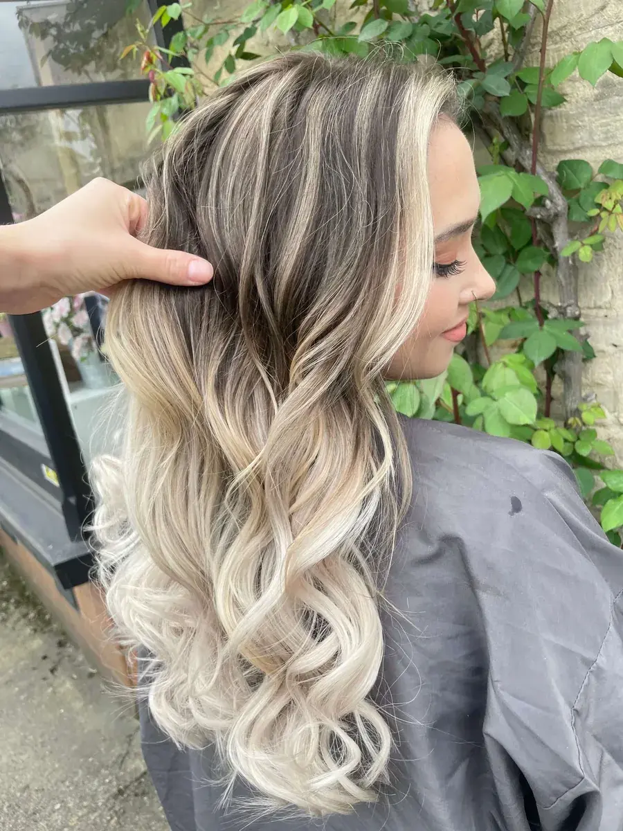 Example of hair services from the Flawless Finish team