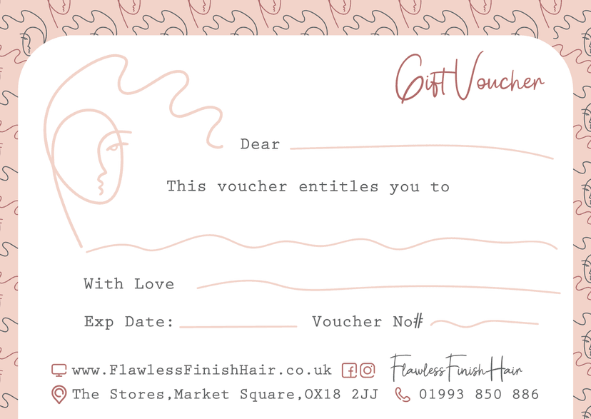 A flawless Finish Gift Voucher